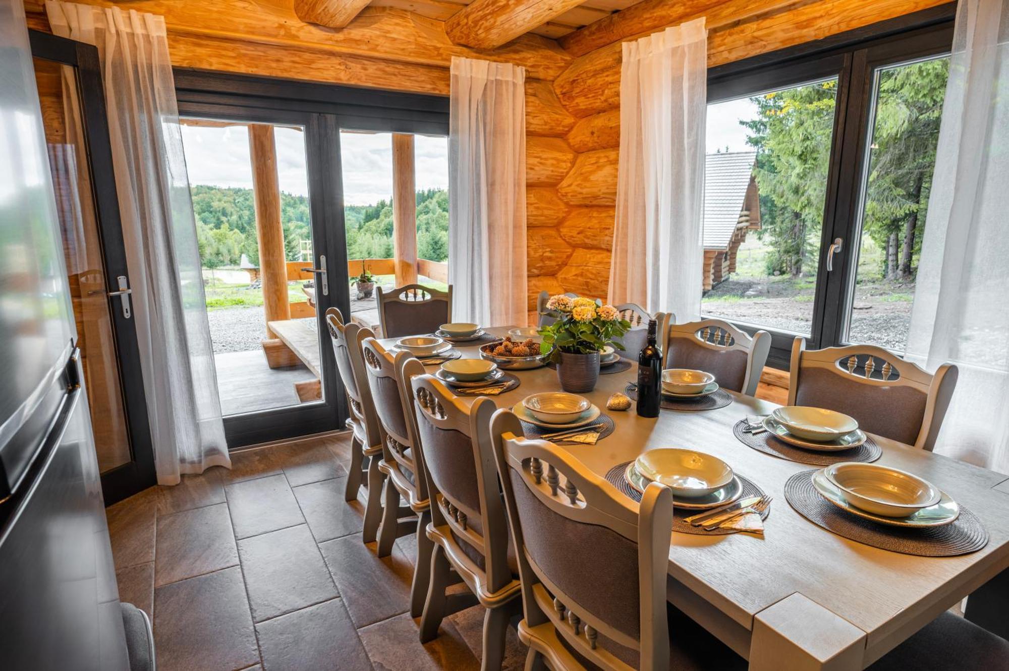 Harghita Log Houses Ivó Kültér fotó